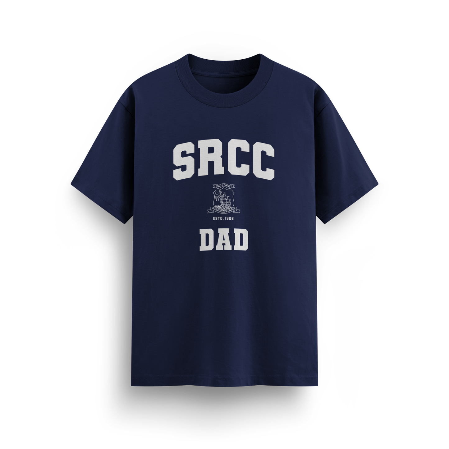 SRCC Dad- Navy Blue Round Neck T-Shirt