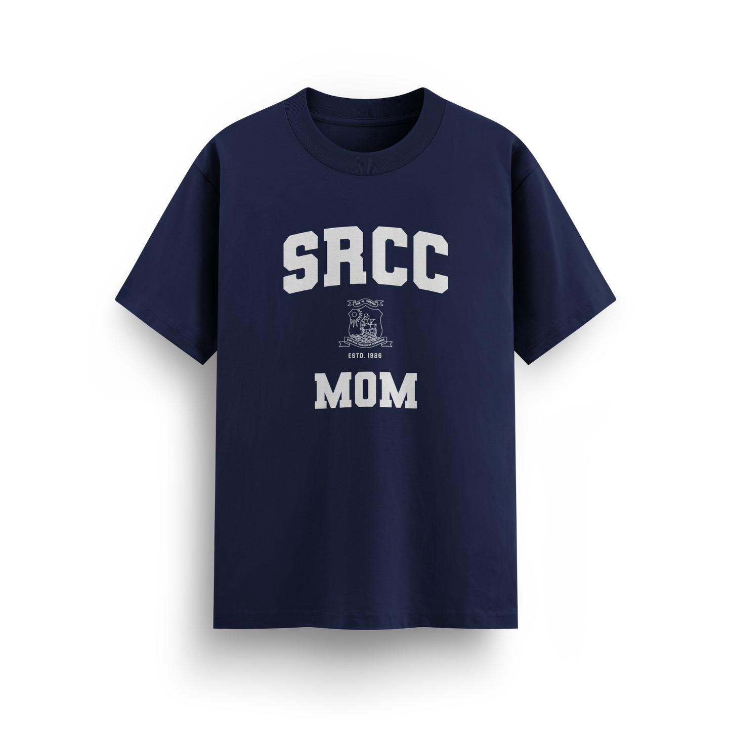 SRCC Mom- Navy Blue Round Neck T-Shirt