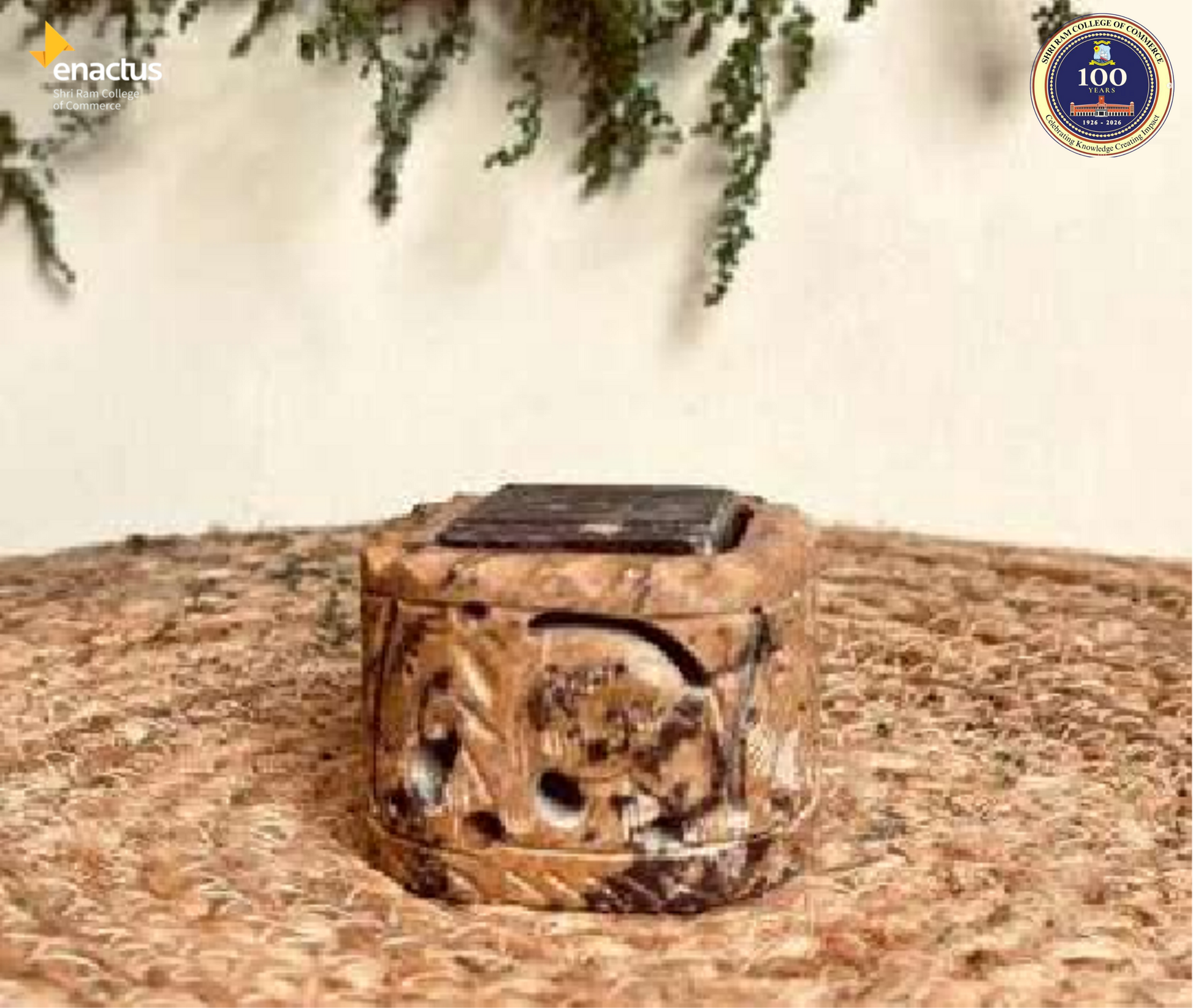Incense Stick Stand (Floral)- Gaurahari Enactus SRCC