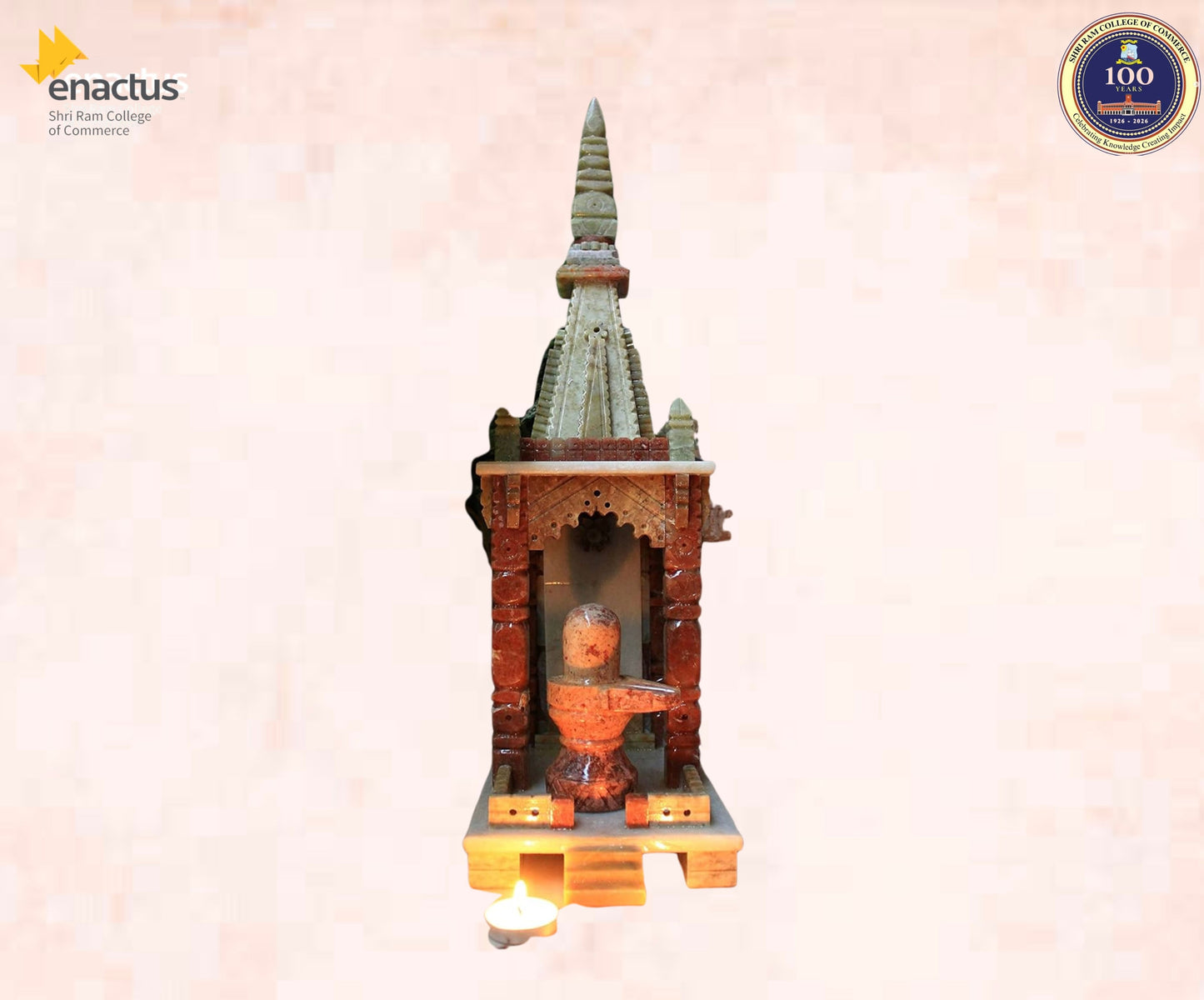Gaura Stone Temple Small- Gaurahari Enactus SRCC