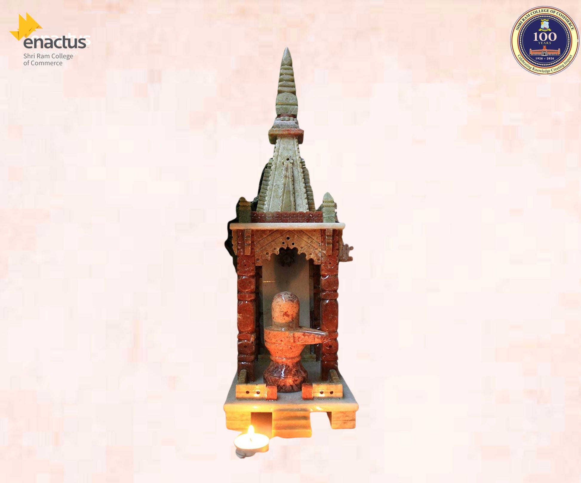 Gaura Stone Temple Small- Gaurahari Enactus SRCC