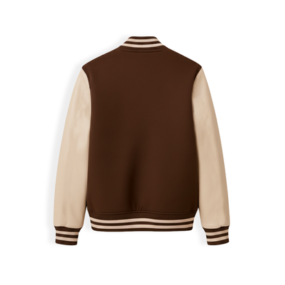 SRCC Brown-Beige Varsity Jacket