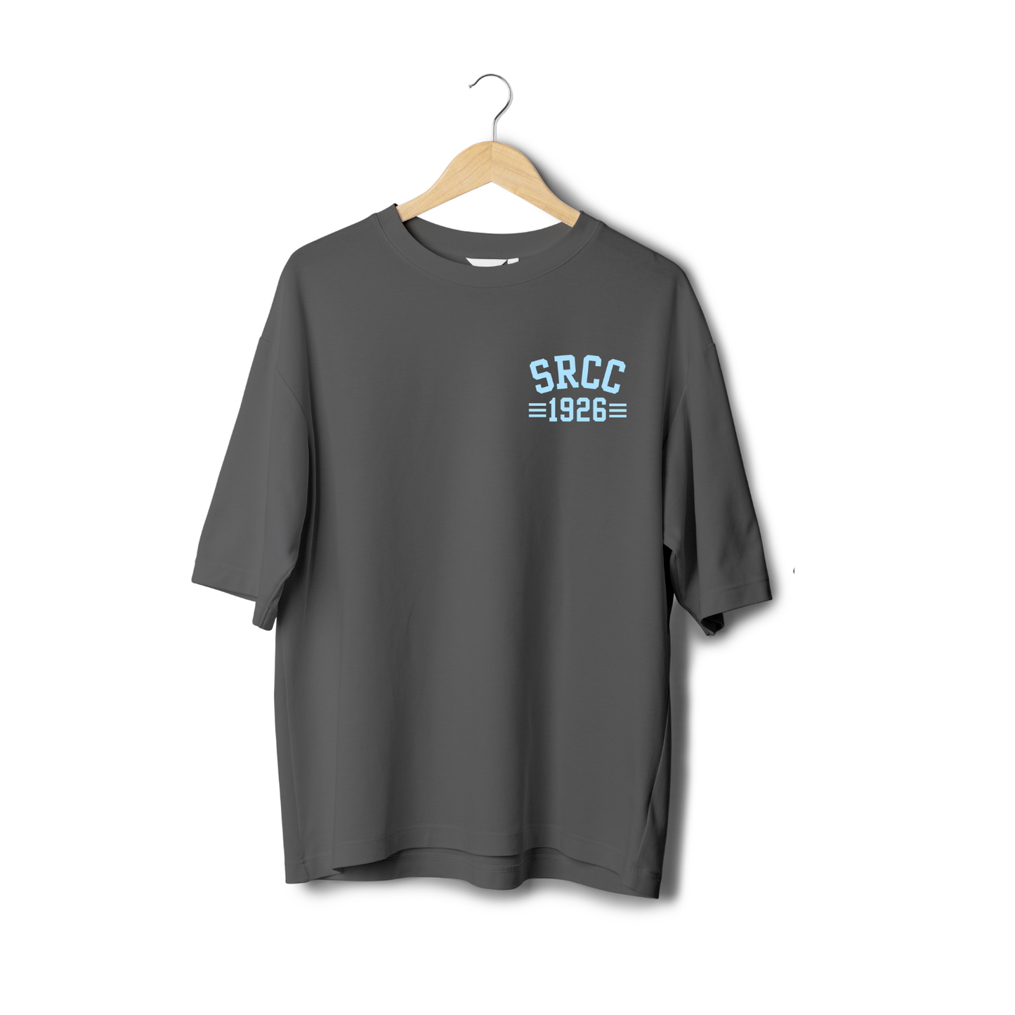 SRCC Dark Grey Oversized T-Shirt