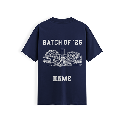 SRCC Navy Blue Round Neck T-Shirt