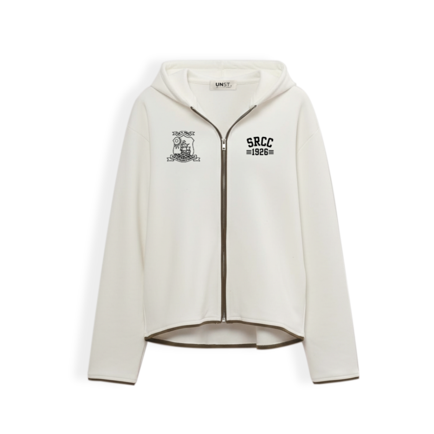 SRCC Off White Zip Hoodie